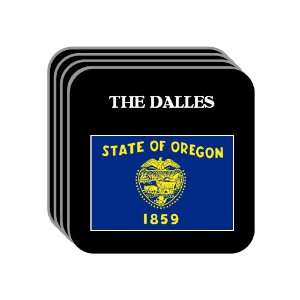  US State Flag   THE DALLES, Oregon (OR) Set of 4 Mini 