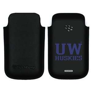  University of Washington Huskies on BlackBerry Leather 