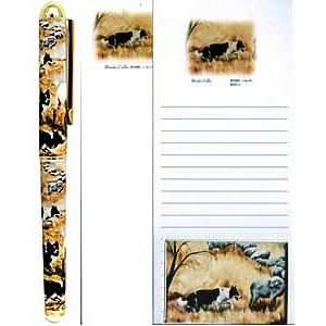  Border Collie Pen and Stationery Gift Pack Office 