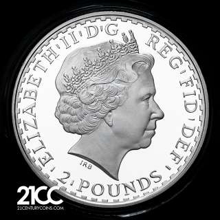 2009 UK Britannia £2 Two Pound Silver PROOF Coin RARE  