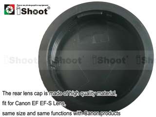   cover ✚ rear lens cap for Canon EOS 7D 5D MarkII 1D 60D 50D 40D 550D