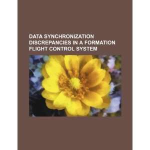 Data synchronization discrepancies in a formation flight control 