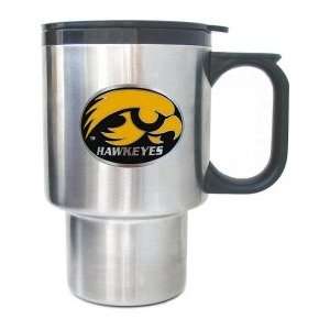 Iowa Hawkeyes Stainless Travel Mug 