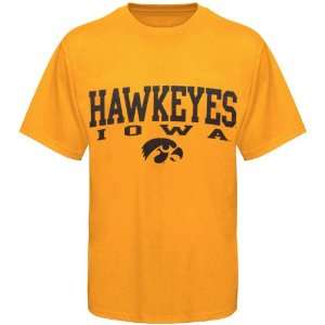  Iowa Hawkeyes Crosby T Shirt   Gold