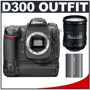  Nikon D300 Digital SLR Camera with Nikon 18 200mm VR DX Lens 