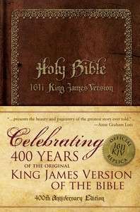 Holy Bible 1611 King James Version   Official 400th Anniversary 