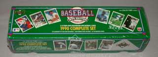 1990 Upper Deck Baseball Sealed Complete Card Set  
