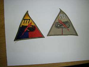 b0604 777 WWII US Army Armored Tank Battalion patch 777th  