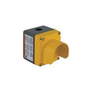  SQUARE D 9001KYG1Y Push Button Encl,1Col,1Hole,30mm,GY/YEL 