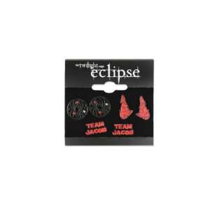   Twilight Eclipse Pack of Stud Earrings (Jacob Black) Toys & Games