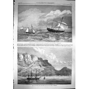  1867 Slave Dhow Ship Lyra Madagascar Seychelles Port