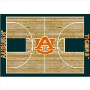  College Court Auburn Tigers Rug Size 10 9x13 2