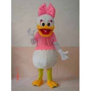 Daisy Duck Adult Size Cartoon Mascot Costume Suit  Toys & Games 