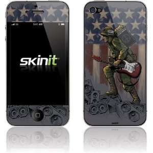   Soldier with Guitar skin for Apple iPhone 4 / 4S Electronics