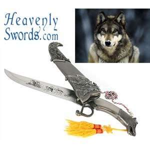 Spirit of the Wolf   Hunting Dagger 