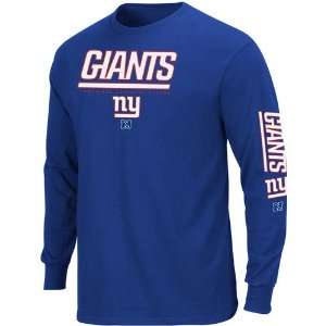  New York Giants Primary Receiver II Long Sleeve T Shirt 