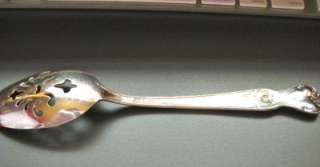 Old Company Plate Slotted Serving Spoon EXCELLENT  