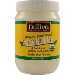 Nutiva Organic Extra Virgin Coconut Oil, 29 Ounce Containers **2 pack 