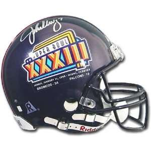  John Elway Autographed Super Bowl XXXIII Pro Helmet 