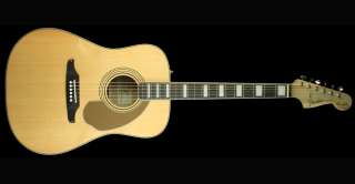 Fender Elvis Kingman Acoustic Guitar Rosewood Fretboard Natural 