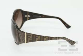 Fendi Brown Tortoise Shell Monogram Sunglasses FS459  