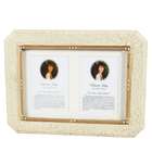   Pack of 2 5x7 Decorative Pearl Accent Wedding Photo Picture Frames