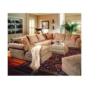 Westwood Casual U Shaped Sectional Sofa by Coaster   Tan Chenille 