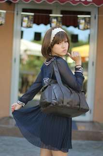 Korean style Lady Hobo PU leather women fashion handbag Shoulder bag 
