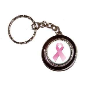 Breast Cancer Ribbon Survivor   New Keychain Ring 