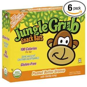 Jungle Grub Snack Bars Berry, Gluten Free, 4.4 Ounce (Pack of 6 