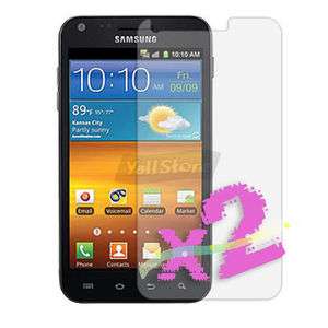 2X LCD Clear Screen Protector For Samsung Galaxy S 4G  