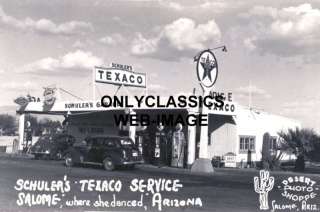 TEXACO GAS STATION SALOME,AZ PHOTO DODGE SERVICE DEALER  