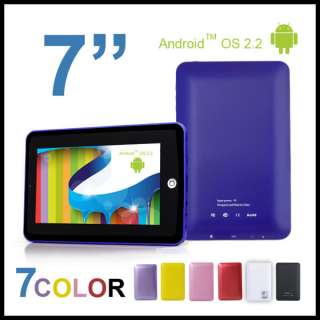 Inch Touchscreen MID Google Android 2.2 2G OS Tablet PC WiFi 3G 