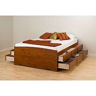   Double/Full Platform Storage Bed  Prepac For the Home Bedroom Beds