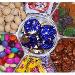 Kosher Gift Basket   Soldiers Candy and Nut Platter (Israel)  