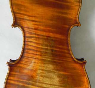   ViolinGuarneri 1743 ModelDeep Sound1 P BackAntique Varnish  