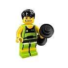 lego 8684 minifig minifigure series 2 weightlifter one day shipping
