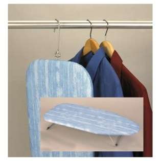 Household Essentials Tabletop Ironing Board Steel Mesh w/ Cover & Pad 
