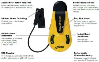   AquaPulse Waterproof Heart Rate Monitor Swimming NEW SAME DAY SHIPPING