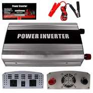 Trademark 1000 Watt DC Power Inverter to AC   two ground outlets at 