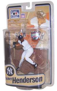 Rickey Henderson Cooperstown Collection 8 NY Yankees  