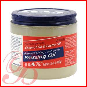 DAX Coconut & Castor Oil Hot Comb Pressing Oil 14 oz  