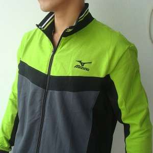 NWT Mizuno Mens Cotton Jacket Coat Multi colored LARGE L  