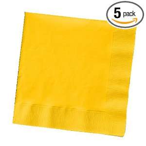 Creative Converting Paper Napkins, 3 Ply Luncheon Size, School Bus 