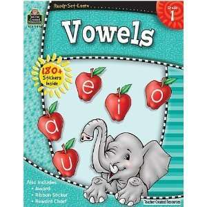  Ready Set Learn Vowels Grade 1 Toys & Games