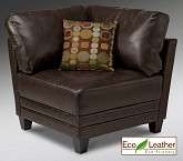 Colt II Leather Armless Chair    Furniture Gallery 