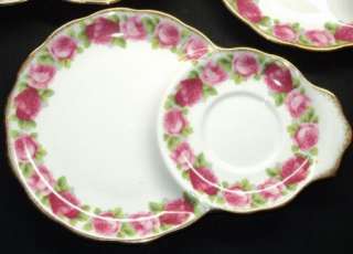 Royal Albert OLD COUNTRY ENGLISH Roses MISMATCHED SNACK PLATE Tea cup 