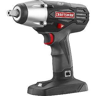 19.2 volt Cordless Impact Wrench 17090  Craftsman Tools Portable Power 