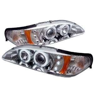  1994 1998 Ford Mustang SR Chrome CCFL LED Projector 