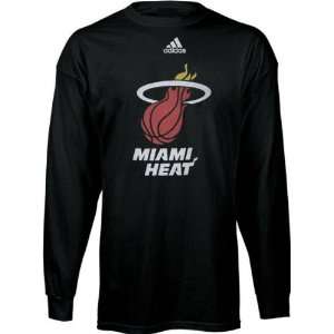  Miami Heat Youth adidas Team Logo Long Sleeve Tee Sports 